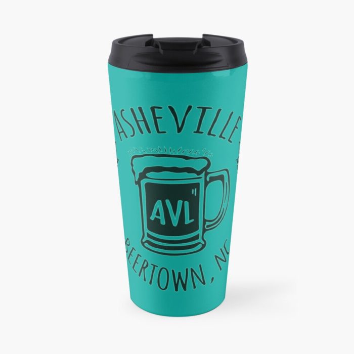 Asheville North Carolina beer merchandise design.