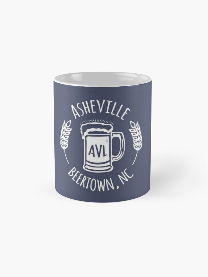 Asheville, North Carolina beer merchandise design.