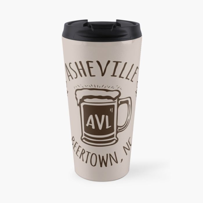 Asheville North Carolina beer merchandise design. Asheville is one of the leading destinations in America for craft beer and brewing.