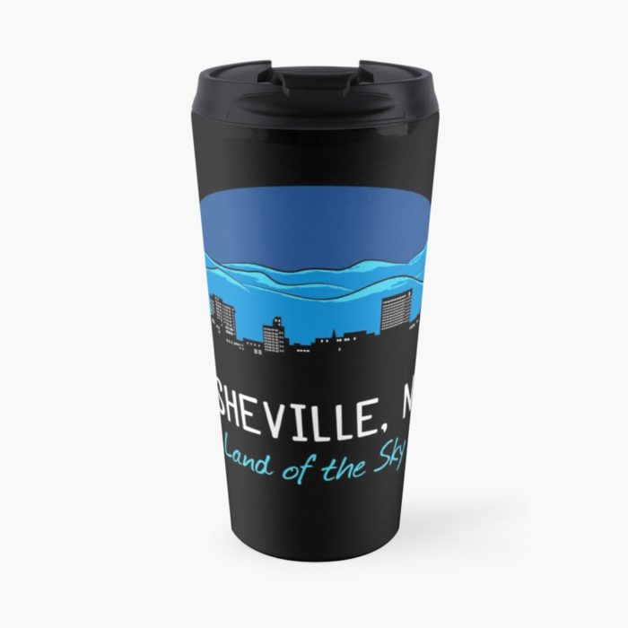 Asheville, North Carolina "Land of the Sky" cityscape merchandise.