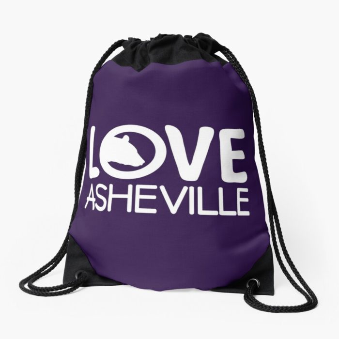 Love Asheville design with a black bear.